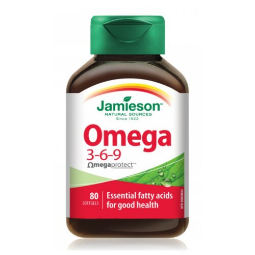 Jamieson omega 3-6-9 80 softgel kapsula Slike