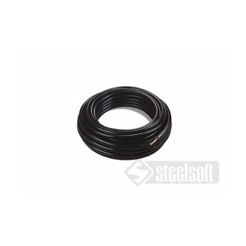  BAKARNA CEV MEKA SA IZOLACIJOM CRNOM 1/4"(6mm) x 0,8 + 3/8"(10mm) x 0,8mm x 25m Cene