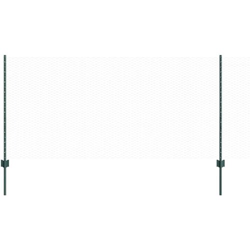 vidaXL Ograja in Stolp Zelena 1 x 10 m Jeklo, (5000097090) Cene