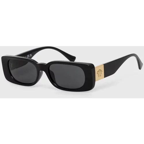 Versace Otroška sončna očala črna barva, 0VK4003U