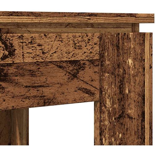  Blagovaonski stol staro drvo 120x60x76 cm konstruirano drvo Smeđa Slike