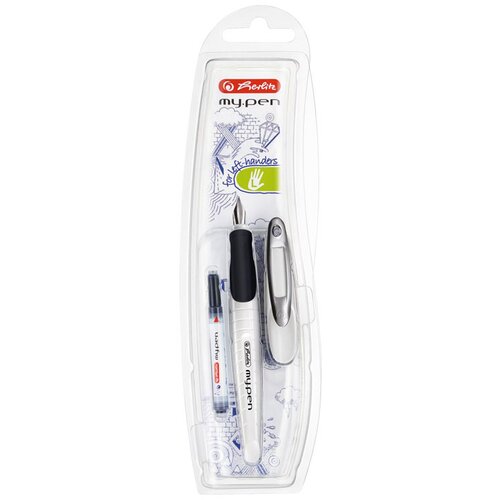 Herlitz Nalivno pero My pen, za levičarje, White-Black Cene