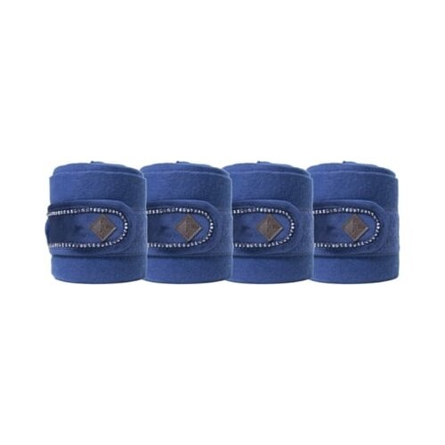 Kentucky Horsewear Povoji iz polar flisa "Velvet Pearls" - navy Cene