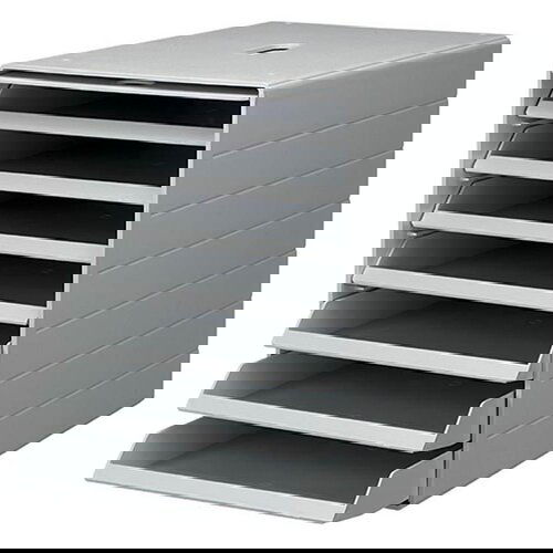 Durable predalnik idealbox plus, siv Cene