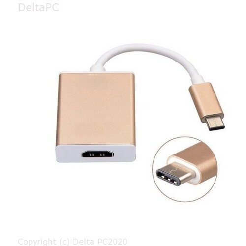 Hytech HY-USBC10 1080P Metalni prijelaz sa Type-C na HDMI Slike