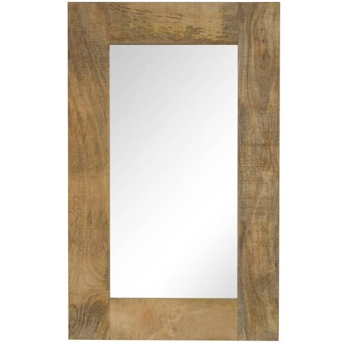vidaXL Ogledalo iz trdnega mangovega lesa 50x80 cm, (20802585) Cene