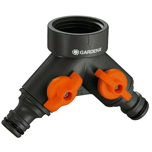 Gardena Dvosmerni ventil (velikost navoja pipe: 33,3 mm (G 3/1“), št. priključkov: 2)