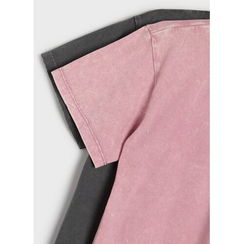 Sinsay Pamučne oversize majice 2 pack Slike