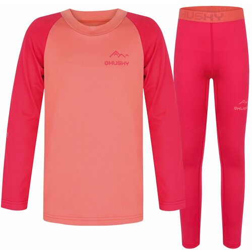 Husky children's thermal underwear active winter tombo light orange/pink Cene