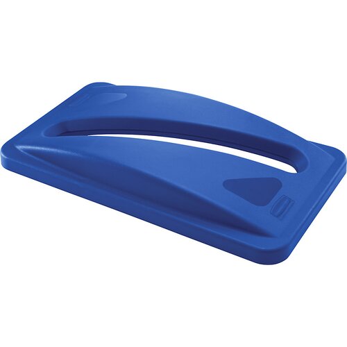 Rubbermaid Pokrov SLIM JIM® za 60- in 87-l koše, za vnos papirja, modra Cene
