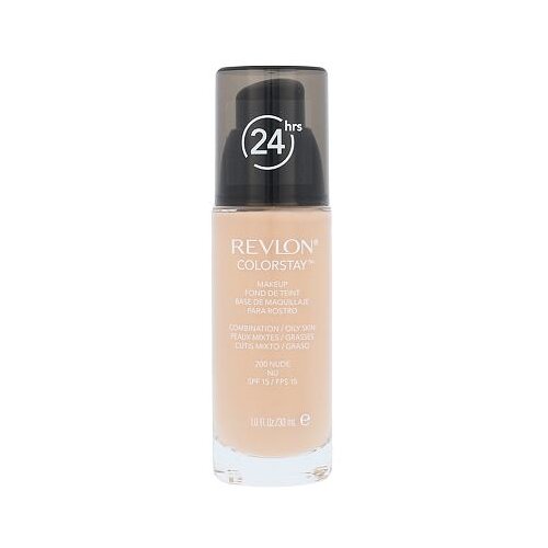 Revlon Colorstay&amp;trade; Combination Oily Skin SPF15 puder za me&amp;scaron;ano do mastno kožo 30 ml odtenek 200 Nude Slike