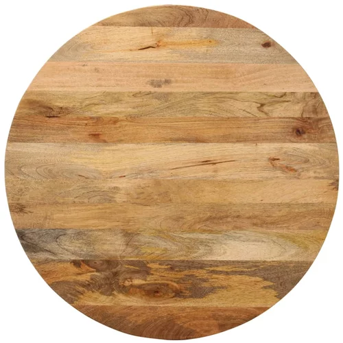 Stolna ploča Ø 90 x 2,5 cm okrugla od masivnog drva manga