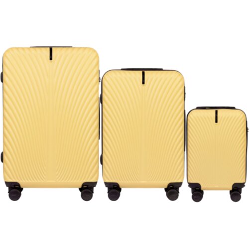 WINGS set od tri kofera od ABS materijala veličine L M XS sladoled Cijene
