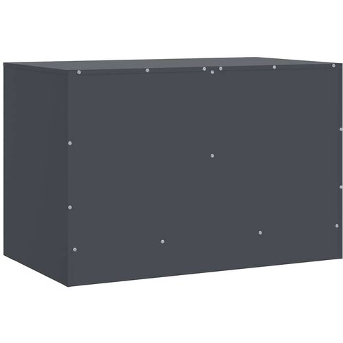 vidaXL TV omarica 2 kosa antracitna 67x39x44 cm jeklo Cene