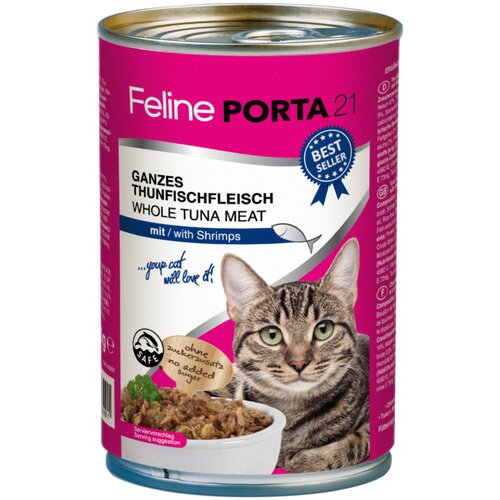  Feline Porta 21 - 6 x 400 g - Tuna s kozicami Cijene