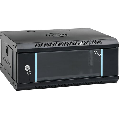 VidaXL Stenska omrežna omarica 4U 19&amp;quot; IP20 53x40x21 mm Slike