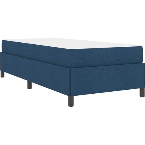  Krevet s opruga kutije Plava 90 x 200 cm tkanina Slike