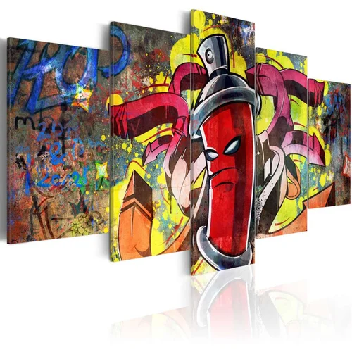  Slika - Angry spray can 200x100