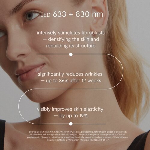 Glov LunaEye Therapy Patches negovalna maska LED proti podočnjakom 1 kos Slike