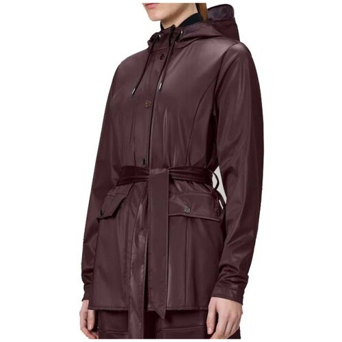 Rains Vetrovke CURVE JACKET W3 Bordo Slike