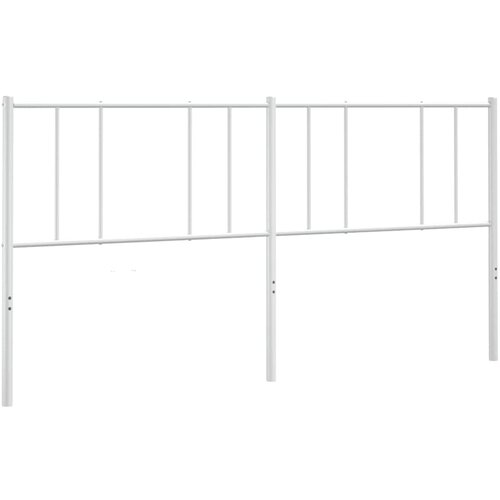  Metalno zamjensko uzglavlje bijelo 193 cm Slike