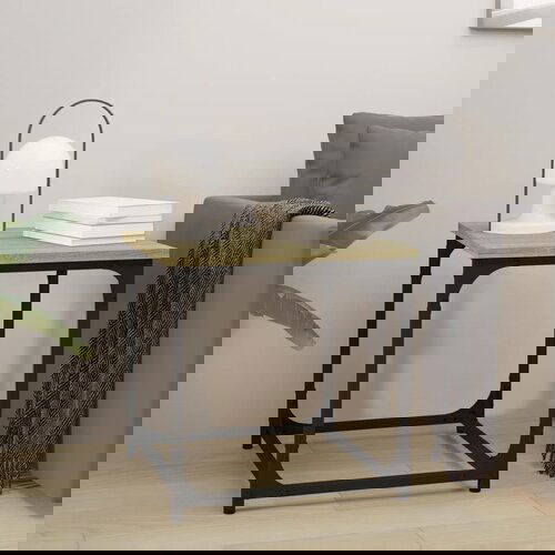 vidaXL Bočni ormarić boja hrasta 40 x 40 x 40 cm od konstruiranog drva Cijene