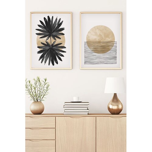 WALLXPERT Uramljena slika Huhu53, 35x50 cm, 2 dijela Cijene