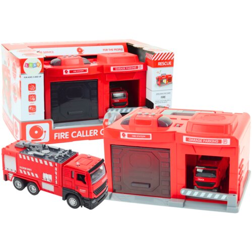  Garage Base Fire Station Truck 1:32 Walkie Talkie Lights Sounds Cijene