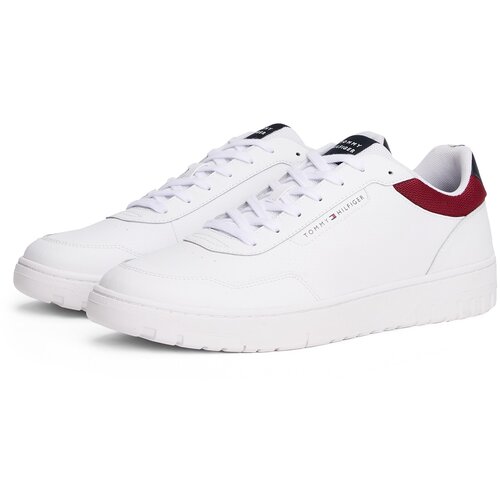 Tommy Hilfiger Niske tenisice &amp;#039;Basket Core&amp;#039; noćno plava / merlot / bijela Slike