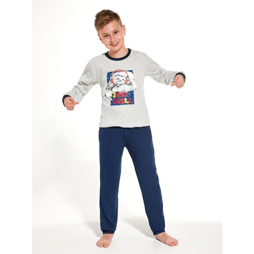 Cornette Pyjamas Young Boy 268/132 Chill length/yr 134-164 melange Slike