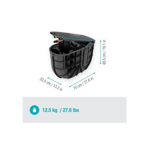 Gardena automatska podzemna motalica za crevo rollup m 20 m Slike