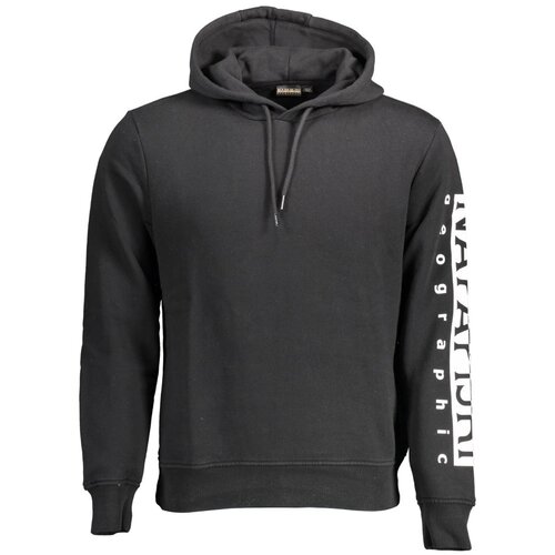Napapijri SWEATSHIRT WITHOUT ZIP MAN BLACK Cene
