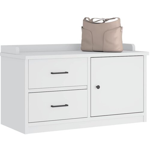 vidaXL Klupa za predsoblje SANDNES 87x40x50 cm od masivne borovine Cijene