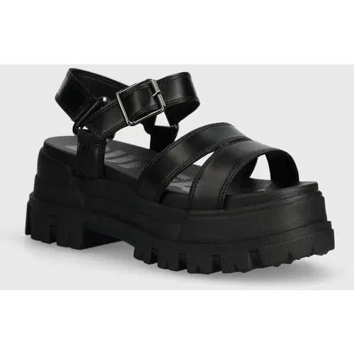 Buffalo Sandale Aspha Ts Sandal za žene, boja: crna, s platformom, 1602188.BLK