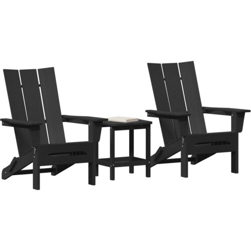 vidaXL set od 3 komada za uređenje vrta Crna HDPE Cijene