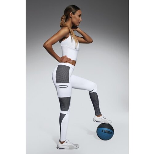 Bas Bleu PASSION sports leggings with applications and matching cut Slike