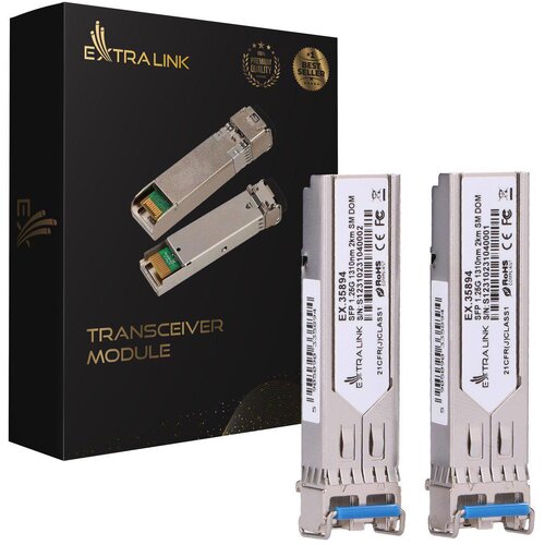 Extralink sfp 1.25G, 1310nm, 2km sm (cena po komadu) Cene