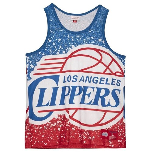 Mitchell And Ness Majice brez rokavov Nba Los Angeles Clippers Tank Top pisana Slike