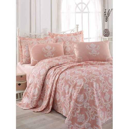 Lessentiel Maison set posteljine Pure v2, 160x240 cm, prljavo roze Cene