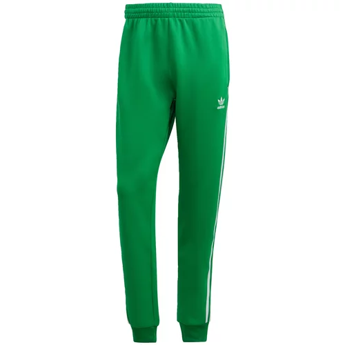 Adidas Hlače 'Adicolor Classics+ Sst' travnato zelena / bela