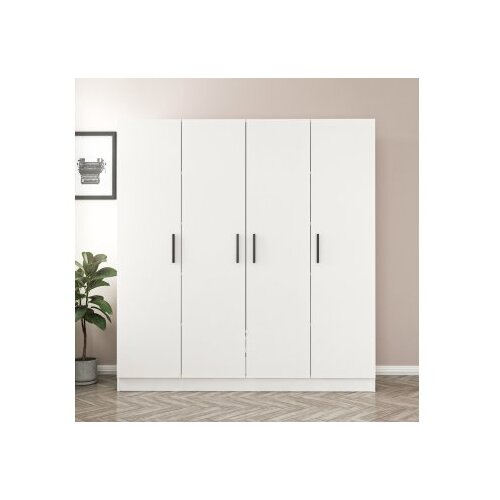 Hanah home Ormar Kale-3804, 180x210x52 cm, Bijela Cene