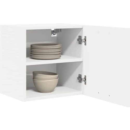  ormarić 2 pcs Bijelo 40 x 31 x 40 cm Konstruirano drvo Slike