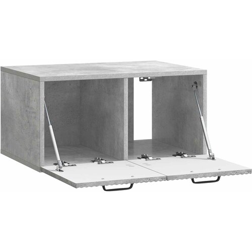  ormar za zid Zidne Betonska siva 59,5 x 41 x 30 cm Slike