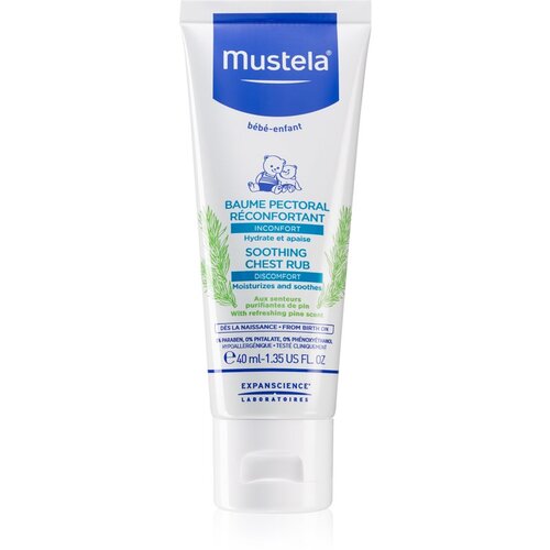 Mustela Bébé Soothing Chest Rub balzam za telo z borovo esenco 40 ml za otroke Cene