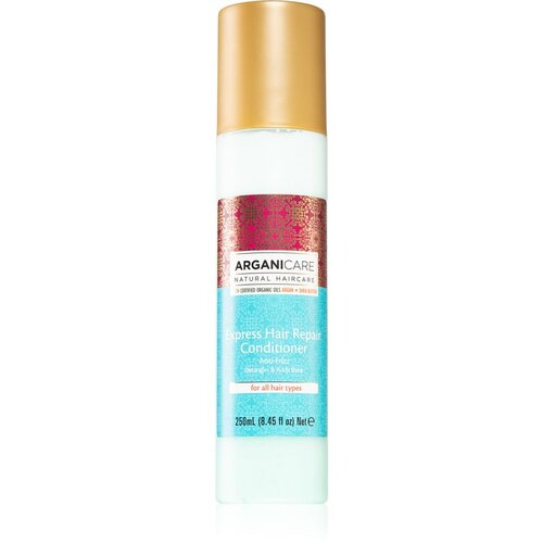 Arganicare Argan Oil &amp;amp; Shea Butter Express Hair Repair balzam brez spiranja v pr&amp;scaron;ilu 250 ml Slike