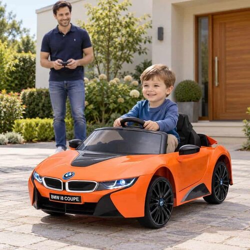 BMW i8 Concept na akumulator 12V - Narandžasti SM-26402N Slike