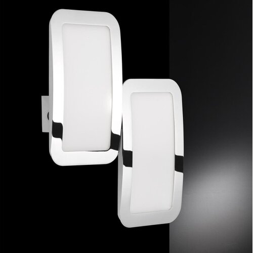 Wofi 4526.02.01.6000- set 2x led prigu&amp;scaron;iva zidna svetiljka saga LED/8W/230V Slike