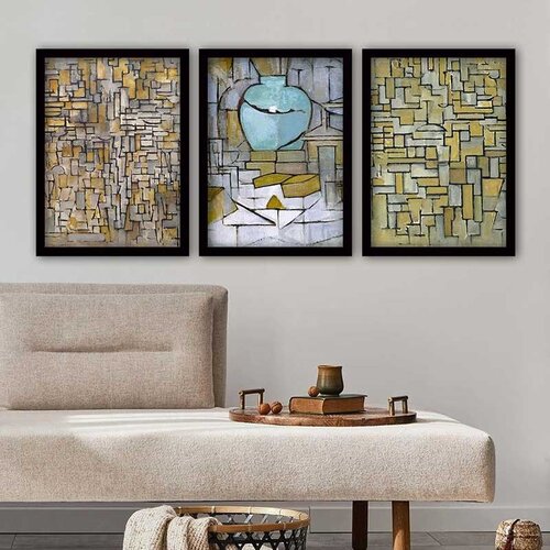 Wallity Set uramljenih slika 3SC_UN3894486, 3 Dela Cene