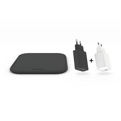 Zens Enojni brezži?ni polnilnik 18 W USB-C vti?nica, ?rna, (21683738) Slike