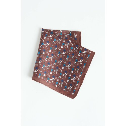 ALTINYILDIZ CLASSICS Men's Brown Patterned Handkerchief Slike